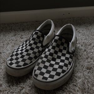 checkered vans